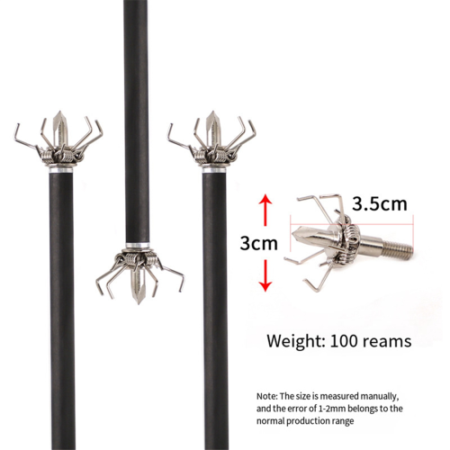 Archery Broadheads 12PK Small Game Judo and Hammer Mixed Set 2