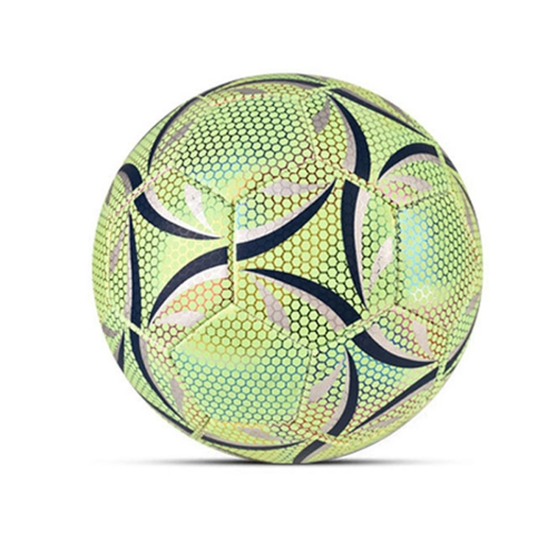 Ballon de football réfléchissant phosphorescent officiel n 5