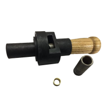 Snookerkeu Tip Koperen Fixatie Tool voor 10mm Tips Biljart Accessoires