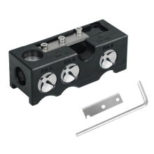 Kit de ferramentas multifuncional para moldar e reparar pontas de tacos de bilhar