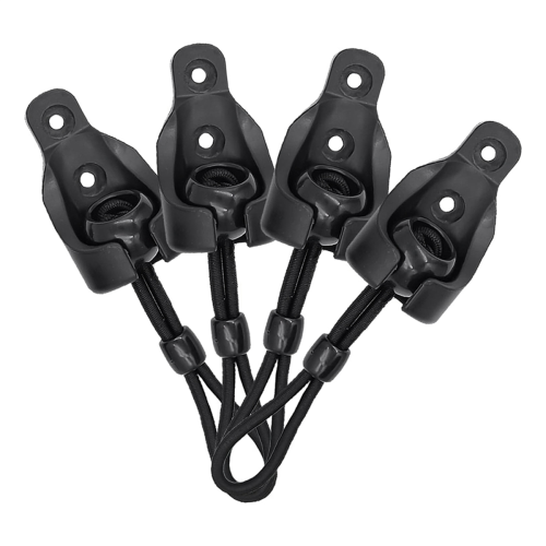 Rolgordijn-hardware Bungee Kit en eindkap-zonneschermbevestigingen 4-pack 2