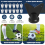 12pcs Football Boots Studs Shoes Stud Replace with Wrench 18mm 5