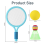 2PCS Children's badminton racket set, two person tennis racket 5