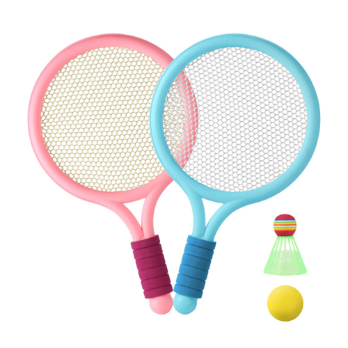 2PCS Children's badminton racket set, two person tennis racket