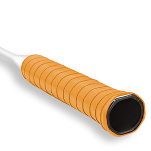 Roze badmintonracketgrip hengel met antislipgrip