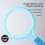 2PCS Children's badminton racket set, two person tennis racket 3