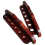 Supporto da parete per 6 stecche da biliardo in legno 4