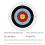 Full Ring Target Paper Archery Hall Competition Recurve Bow 2