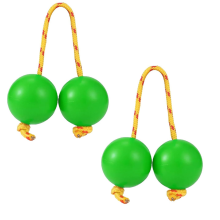 2 pares Koshkash, Kush Kash, Kashaka Shakers, Verde