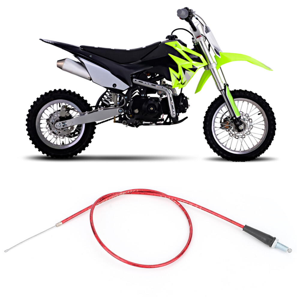38.98Inch Gas Throttle Cable Wire Line For Pit Dirt Bike Motocross Motorcycle Red 9331324556975