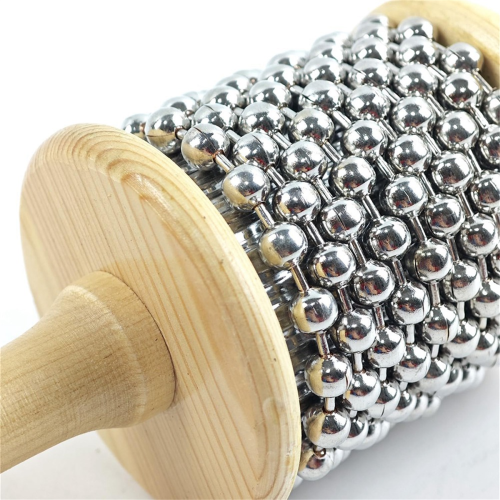 Diameter 13,5 cm houten handkabasa, handaangedreven percussie-instrument 1