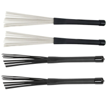 4-pack percussieborstels, drumborstels, snaredrumborstels