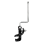 Pince pour cloche de batterie avec support de base en forme d'alligator 3