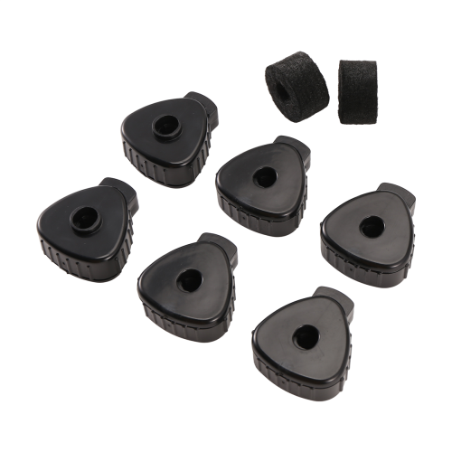 Cymbalmuttrar, snabb cymbalmutter med cymbalfiltsbricka 1
