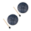 Mini Ethereal Drum, ulkosaderumpu, puutarhasaderumpu, tummansininen 3