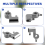 Jazz-Drum-Einzelpedal-Schritthammer-Montagesatz Silber 7