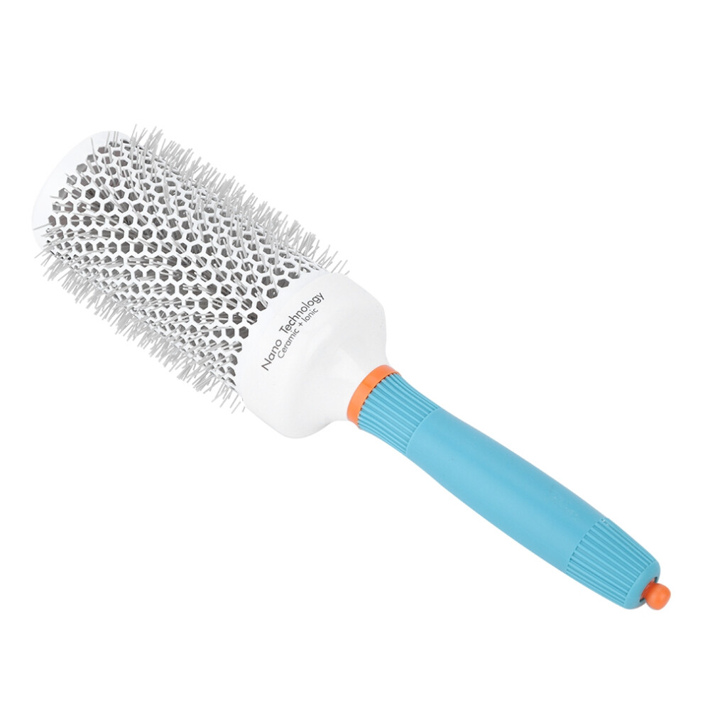 Aluminum Tube Roller Comb Round Hairdressing Comb Hair Styling Comb Hairstyle Tool 53#