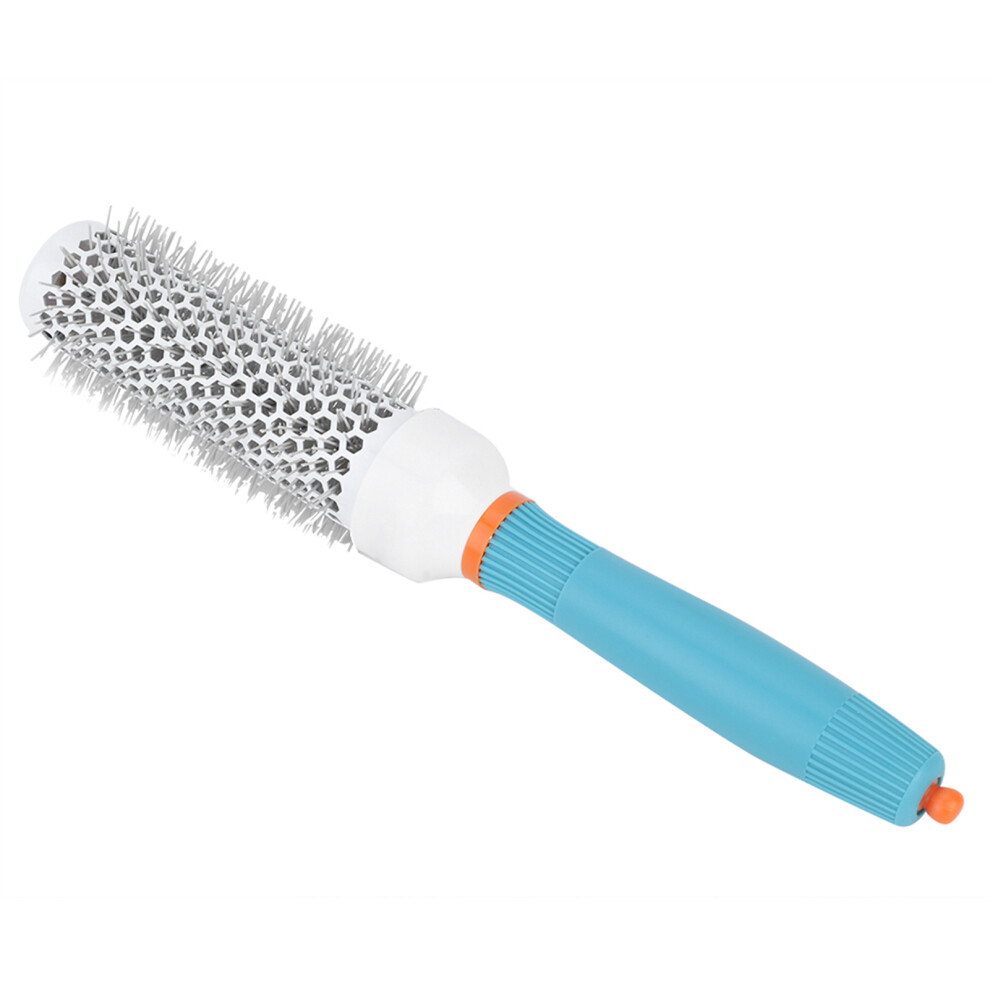 Aluminum Tube Roller Comb Round Hairdressing Comb Hair Styling Comb Hairstyle Tool 32#