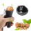 Nut Crackers Walnut Cracker Heavy Duty Shell Cracker Seafood Cracker Walnut Opener Tool (Black) 7