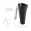 Nut Crackers Walnut Cracker Heavy Duty Shell Cracker Seafood Cracker Walnut Opener Tool (Black) 9