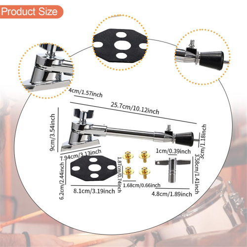 Ensemble de pieds de support de batterie, support de montage, pièce de rechange 2