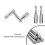 Electric Drum Key Drum Key Tuning Keychain Tool 2