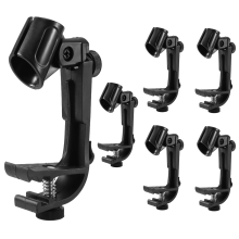 6 pezzi di clip per microfono antiurto, accessori per strumenti musicali