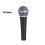 Metalen dynamische microfoon Bedrade microfoon Zwart 6,5 mm Groot 2