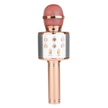 Upgrade Wireless Bluetooth K-Song Microphone with Lighting Rose