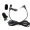 3,5 mm Lavalier-microfoon Lavalier-microfoon voor microfoon 1,5 m 6