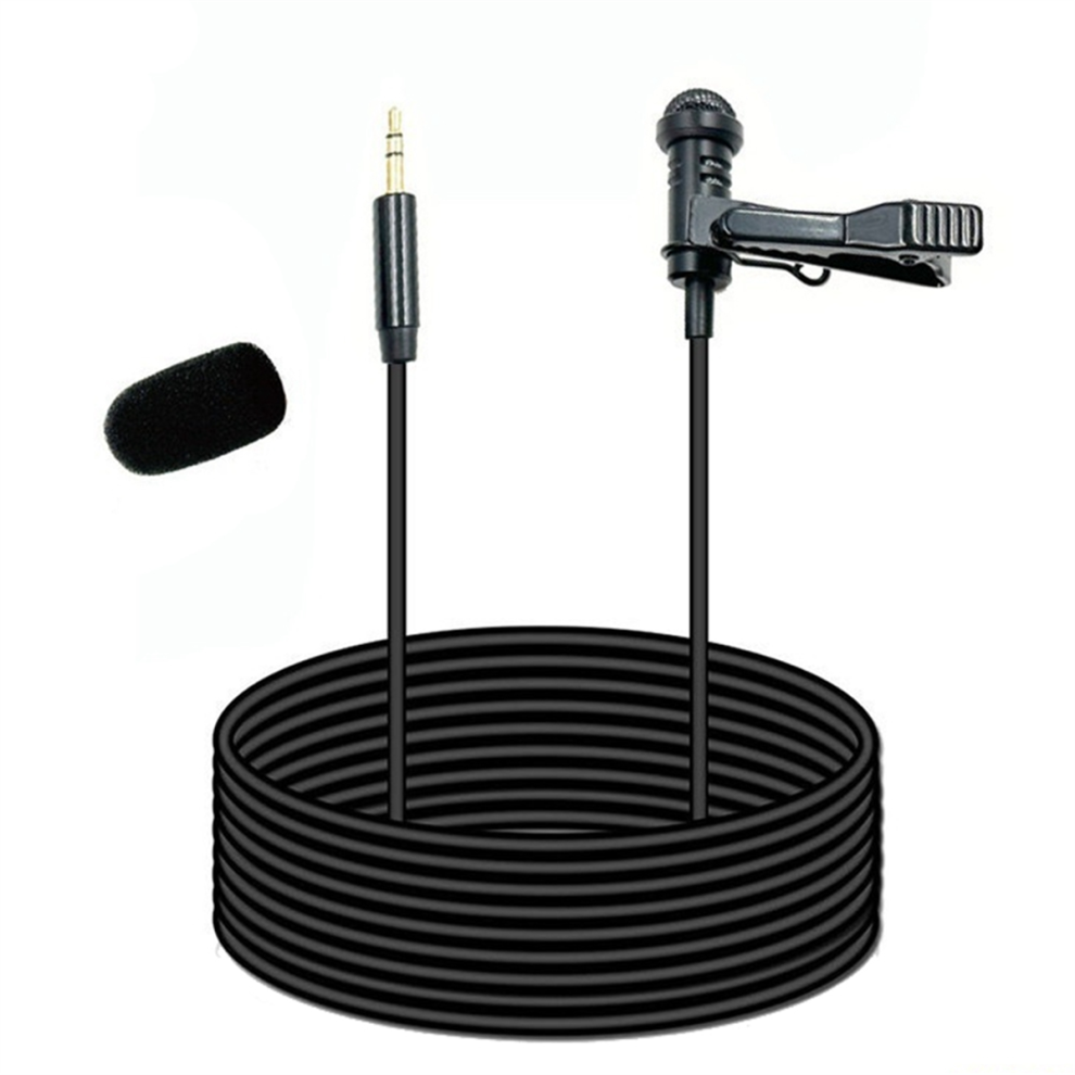 3.5mm Lavalier Microphone Lavalier Mic for Microphone 1.5M