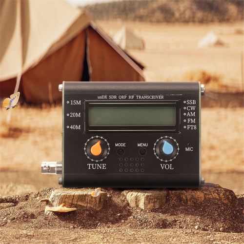 5-W-USDX-Transceiver mit Handmikrofon, 3-Band-All-Mode-HF-Transceiver 1