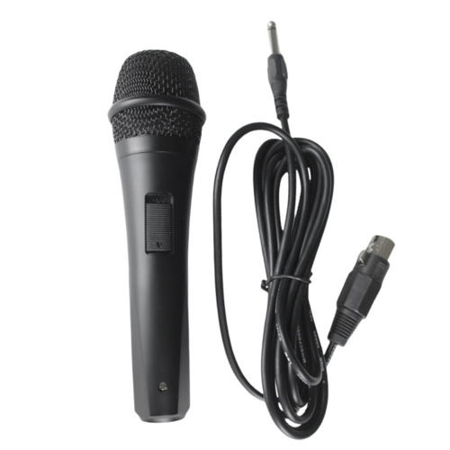 Microfone de karaokê com interruptor e fio. 2