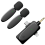 3 in 1 Wireless Lapel Microphone Compatible with Cameras Laptops 4