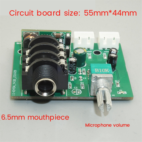 Dynamic Microphone Capacitor Amplifier Preamplifier 6.5mm Interface 1