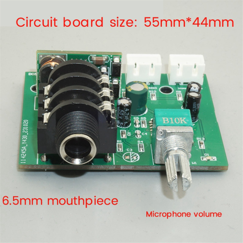 Dynamic Microphone Capacitor Amplifier Preamplifier 3.5mm Interface 2