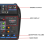 Console de mixage audio 4 canaux avec Bluetooth et alimentation 48 V 5