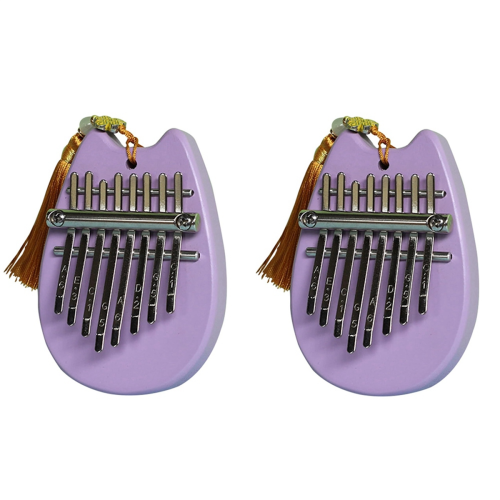 8-tone sapele waterdruppel medium kalimba B 1