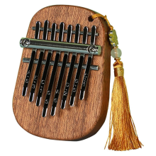 8-tönige Sapele-Wassertropfen-Kalimba, mittelgroß A