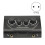 Table de mixage karaoké, système audio professionnel noir (UE) 4