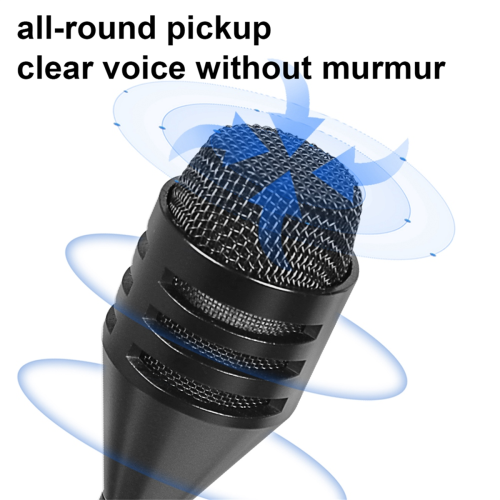 Microfono dinamico professionale per DJ con interruttore per mixer dedicato 2