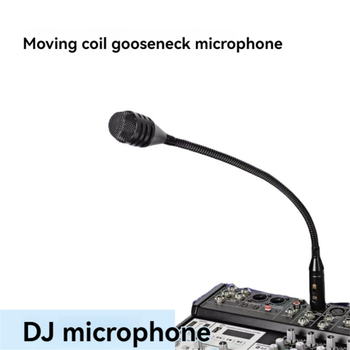 Microfono dinamico professionale per DJ con interruttore per mixer dedicato 1