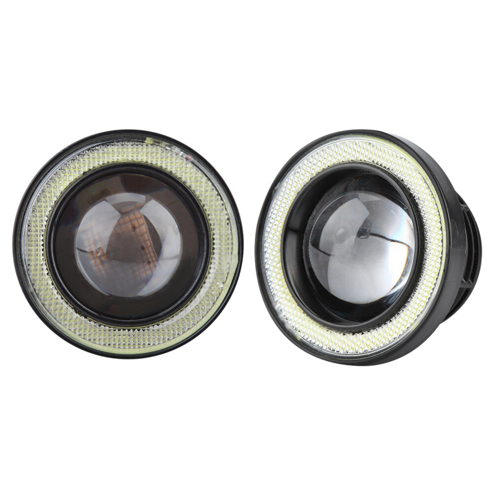 Car 30W Rgb Led Fog Cob Angel Eye Halo Ring Super Bright Lamp With Remote Control (3.5") Light 6951324559351