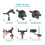 Microfoonstandaard telefoonhouder, flexibele microfoon telefoonhouder standaard 5