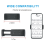 Microfoonstandaard telefoonhouder, flexibele microfoon telefoonhouder standaard 4