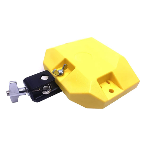 Jam Drum Block Percussion Musical Instrument with 3 Sided,Yellow 1