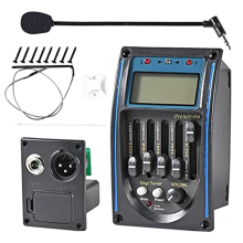Tonabnehmer für Akustikgitarre, 5-Band-EQ-Equalizer