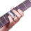 Rostfritt stål gitarr slide slide finger knuck sträng slides ton 2