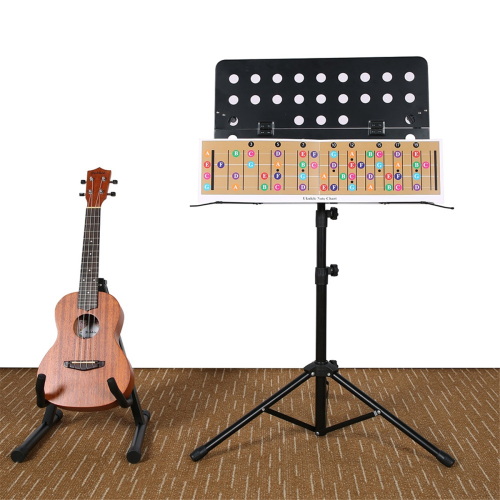 Ukulele Gitarr Greppbräda Nottabell Lär dig Spela Gitarr 2