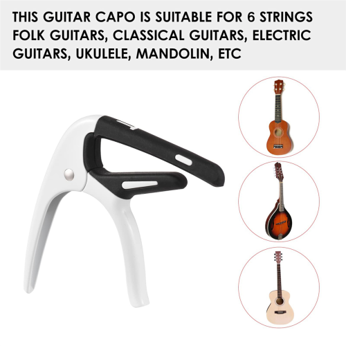 Capotasto portatile per chitarra, cambia-tono professionale per chitarra A 2